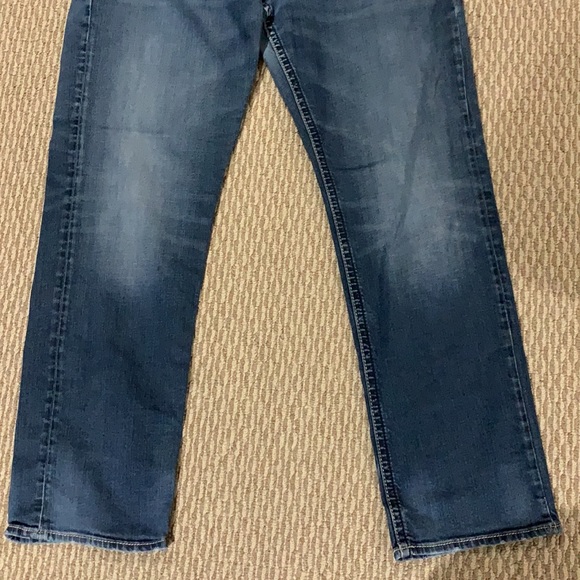 men’s silver jeans - Picture 6 of 14